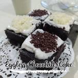 Eggless Chocolate Cake (Kue Potong)