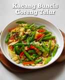 Kacang Buncis Goreng Telur