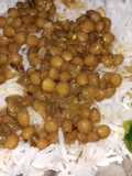 Kali Masoor Daal with Boiled Rice