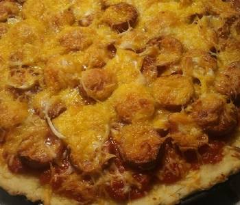 How To Cooking Recipe Smoked Sausage Pizza Delicious Steady