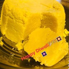 A picture of Ghee Mysore pak.
