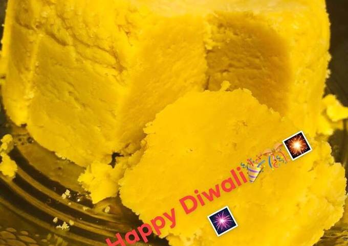 Simple Way to Prepare Thomas Keller Ghee Mysore pak