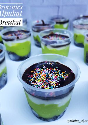 Foto resep Browkat brownies alpukat