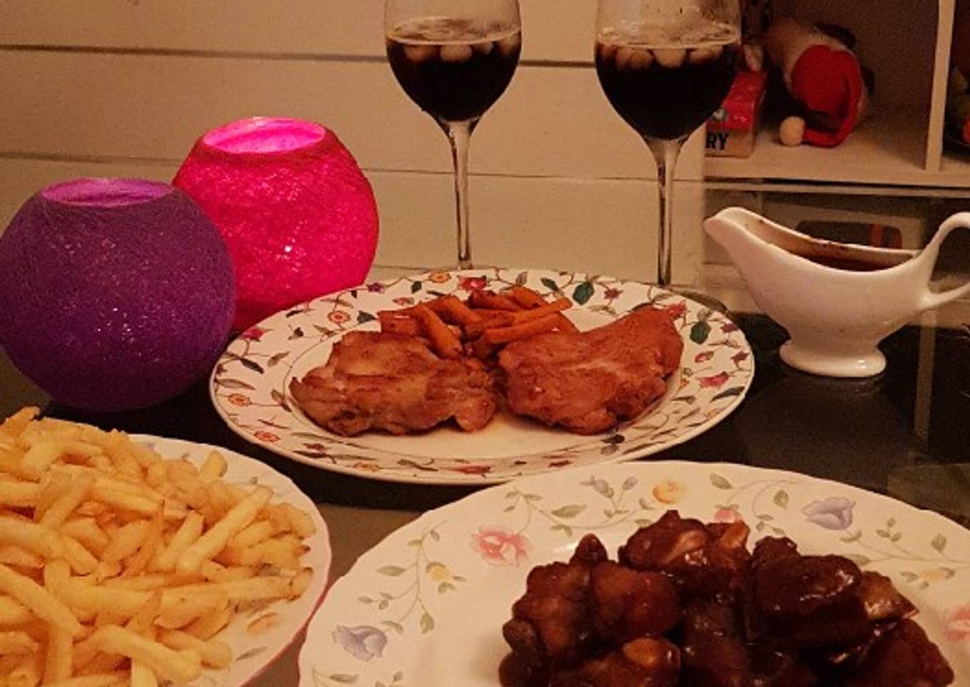 Ayam / Babi Masak Bir Hitam