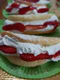 Tacos dolci alle fragole