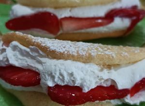 Foto di Tacos dolci alle fragole