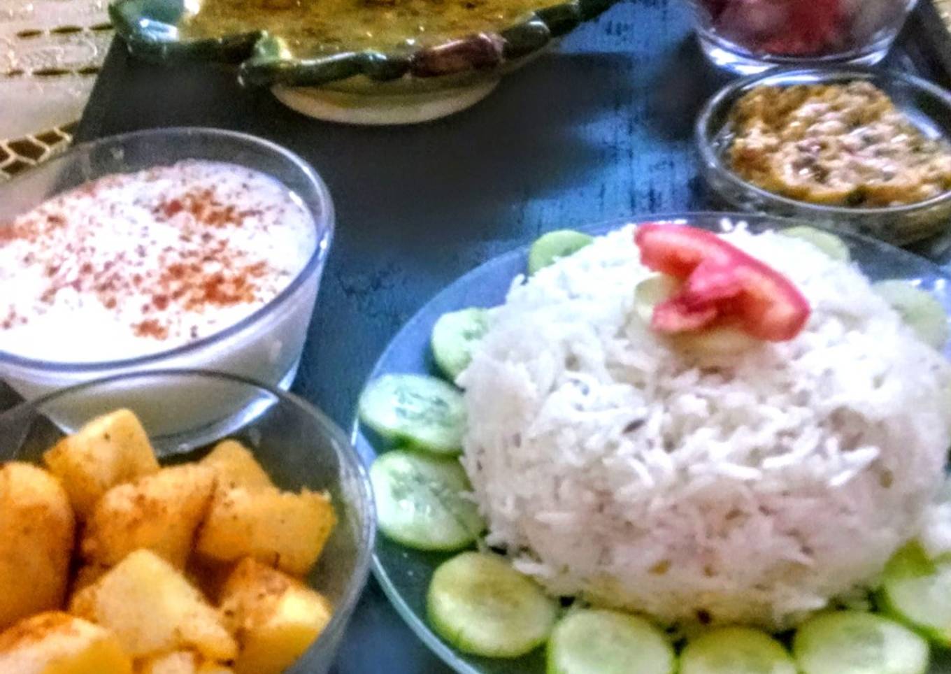 Kali dal Chawal