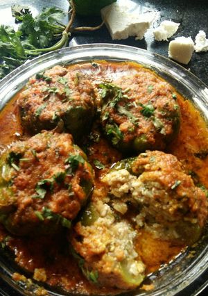 A picture of Stuffed shimla Mirch.