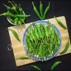 A picture of Vadhvani Green Chilli Pickle (Hari Mirch Ka Achar).