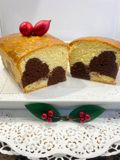 Una foto de Pastel chocolate y vainilla “ sin gluten “ (bajo en azúcar)