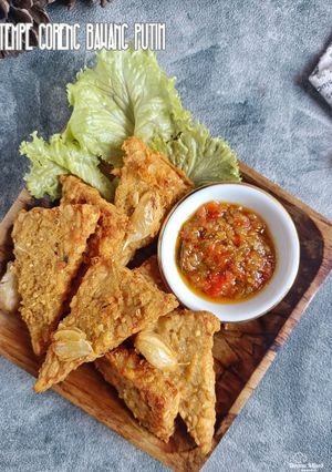 Foto resep Tempe goreng bawang putih
