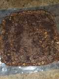 Barritas (sin cortar :-*) de avena, miel, chocolate y nueces