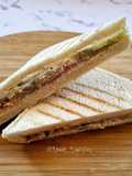 Sandwich salmone e robiola