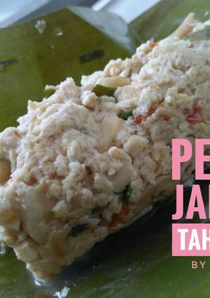 Foto resep Pepes jamur berteman tahu & teri