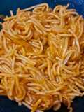 Mie Ayam Spaghetti Bologness