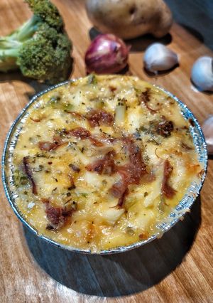 Foto resep Kentang Panggang Brokoli Keju