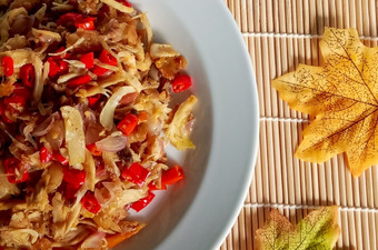 Cara Buat Tumis Ayam Suwir Pedas Murah