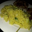 Arroz cremoso al verdeo y ajo