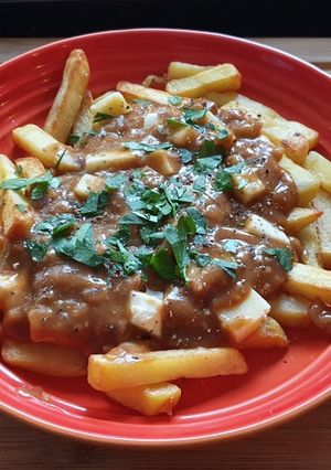 A picture of Poutine 'Yorkshire' version.