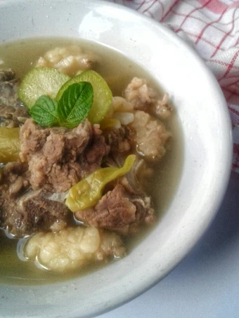 Cara Mudah Menyiapkan Resep Asem - asem daging sapi yang Enak Banget