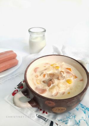 Foto resep Sup Krim Jamur