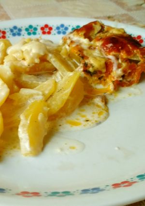 Francia rakott burgonya recept fotója