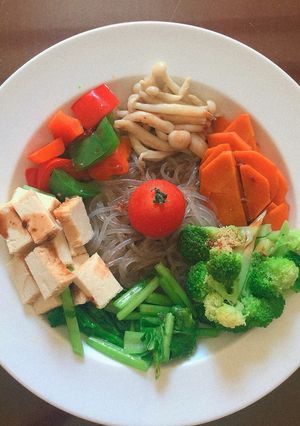 Hình của món 🍽 Miến Trộn Chay Eat Clean.