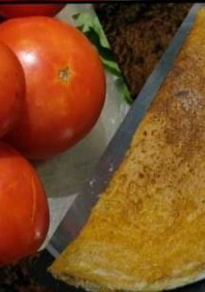 A picture of Tomato Dosa.