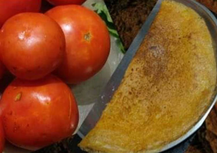 Recipe of Quick Tomato Dosa