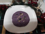 Una foto de guiso de repollo morado