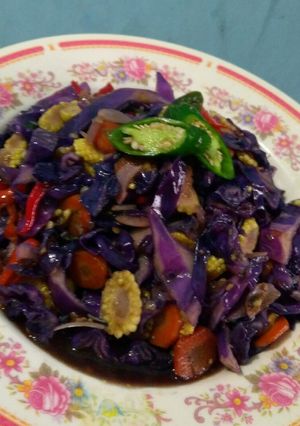 Foto resep Tumis kok ungu wortel sutren