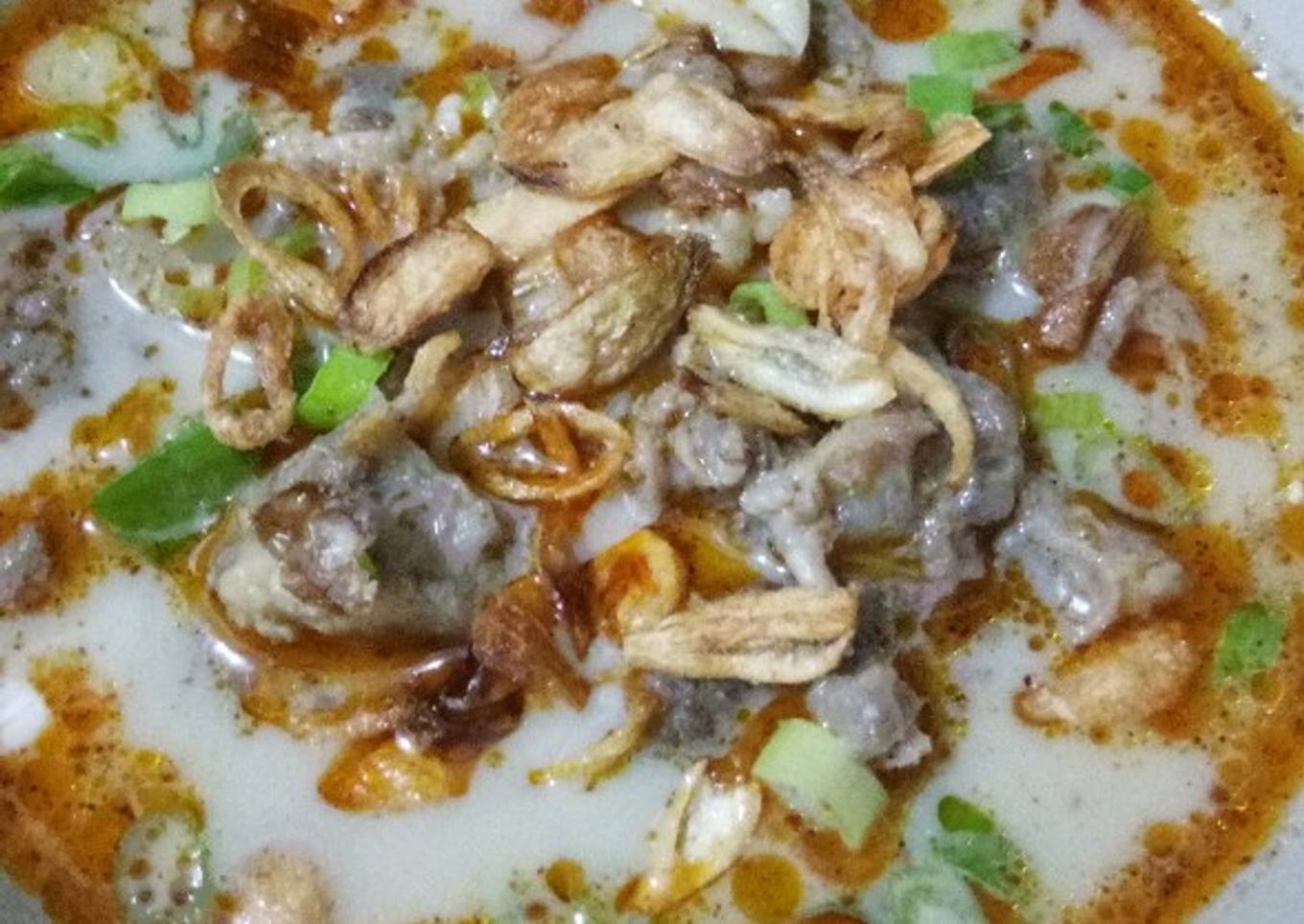 Soto betawi daging sapi (bumbu bango)