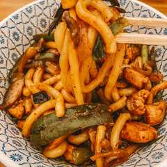 A picture of Spicy Yaki Udon.