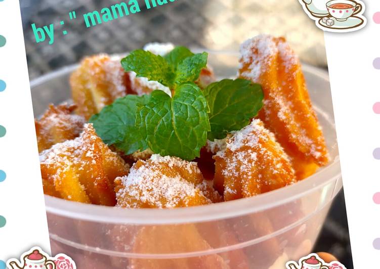 Langkah Mudah untuk Menyiapkan 8. Churros Yummy yang Lezat Sekali