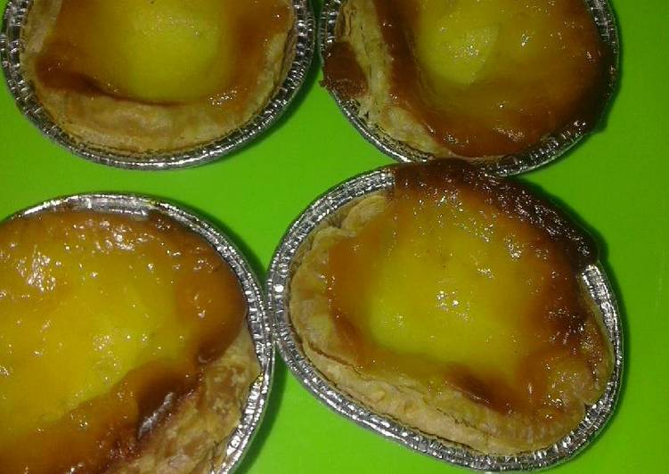 Portugese egg tart