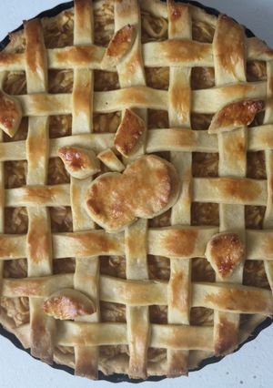 Őszi almás pite recept fotója