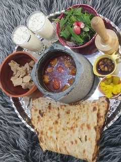 عکسی از دستور دیزی سنگی