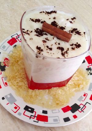 صورة لوصفة تحلية بالأرز والحليب رائعة