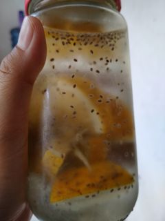 Foto resep 75. Infused water lemon chia