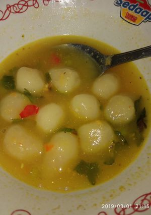 Foto resep Cilok kuah pedes