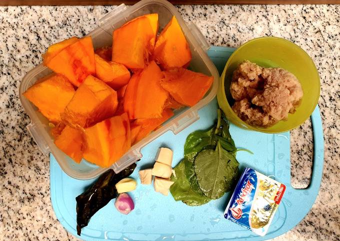 MPASI Kabocha Ayam 6 Bulan