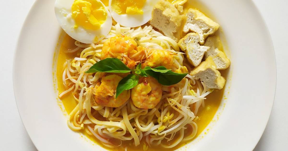 60 resep laksa singapore enak dan sederhana ala rumahan