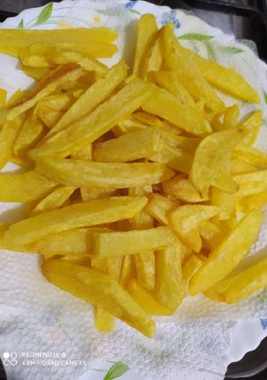 عکسی از دستور سیب زمینی رستورانی 😋