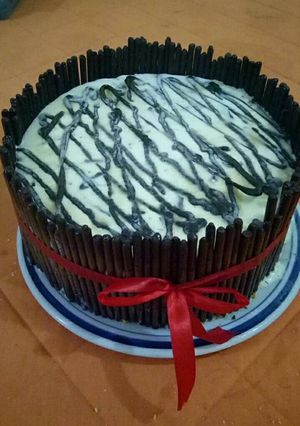 Foto resep Cake choco mousse blueberry and mousse choco