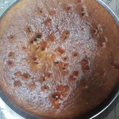 A picture of Eggless cake.