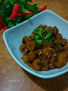 Foto resep Oseng Hati Kikil Mercon