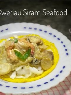Foto resep (1.23) Kwetiau Siram Seafood