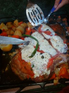 Una foto de Matambre a la pizza al horno