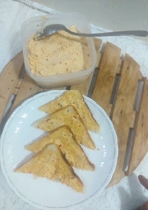 A picture of Masala Chees spread.