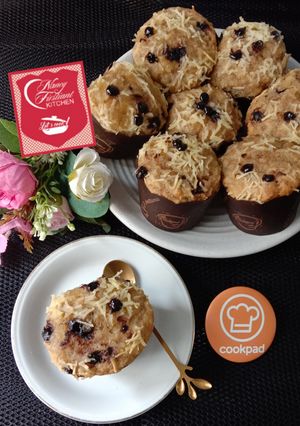 Foto resep Choco chips Cheese Banana Muffin Kukus